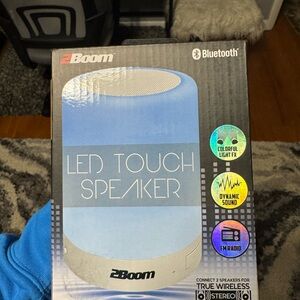 2Boom LED Touch Speaker